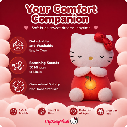 Breathing Kitty Plush® Warmth & Calm