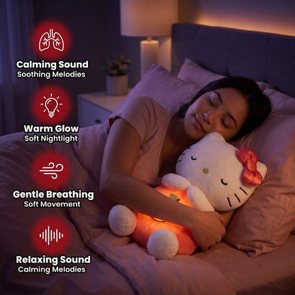 Breathing Kitty Plush® Warmth & Calm
